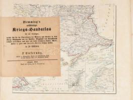 1854 Flemming's vollständiger Kriegs-handatlas für alle diejenigen, ... 1-10. Lieferung. Glogau...