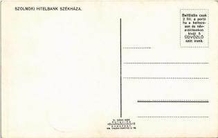 Szolnok, Hitelbank, csillár és Akán szűcs üzlete