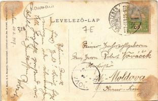 1907 Nagyszeben, Hermannstadt, Sibiu; Nagy tér, templom, üzletek / Grosser Ring / square, church, sh...