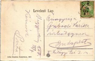 1908 Gyalár, Ghelari; Retyisórai völgyhíd, iparvasút, bányavasút végállomása. Adler fényirda 1907 / ...