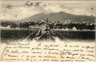 1901 Versec, Werschetz, Vrsac; látkép. W. Wettl No. 44. / general view (EK)