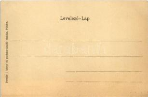 Pécs, Indóház utca. Domján J. kiadása