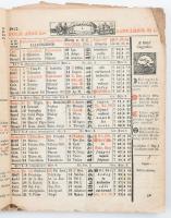 1857 Pest, Trattner és Károlyi nemzeti kalendároima, benne vaspályának indulása és érkezése, első és...