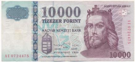 1999. 10.000Ft AE 0724475 T:III / Hungary 1999. 10.000 Forint AE 0724475 C:F  Adamo F58B4