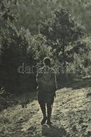 cca 1930-1940 Internationaler Turisten Kongress Budapest 7.-15. September, turisztikai plakát, Bp., ...