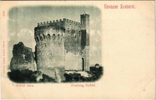 Erdőd, Erdut; vár. Schön Adolf kiadása / Festung / castle