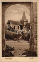 1916 Aguilcourt / WWI German military, church ruins in France (EK)