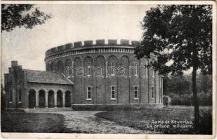 1915 Camp de Beverloo. La prison militaire / WWI Belgian military prison (vágott / cut)