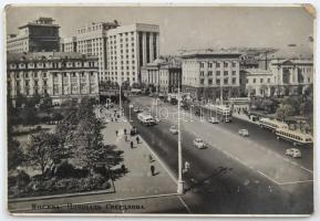 Puskás Ferenc, Öcsi (1927-2006) labdarúgó aláírása képeslapon