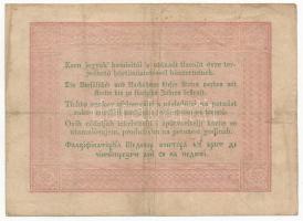 1848. 5Ft "Kossuth bankó" vörösesbarna "723275" T:III kis folt
Adamo G109