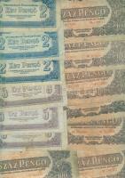 1930-1946. 56 db főleg inflapengő + 26 db "V. H." T:II,III,IV