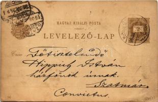 1896 (Vorläufer) Pozsony, Pressburg, Bratislava; Ezredéves Országos Kiállítás, Dévényi vár, gőzhajók...