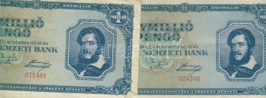 1930-1946. 56 db főleg inflapengő + 26 db "V. H." T:II,III,IV