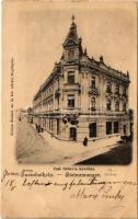 1901 Szombathely, Sabaria kávéház. Knebel kiadása (EK)