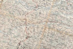 1911 Az Erdélyi-medence eddig kinyomozott antiklinális vonulatai, 1: 200 000, M. kir. állami nyomda,...