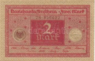 Német Birodalom / Weimari Köztársaság 1920. 2M barna "pecsét" (7x) T:I