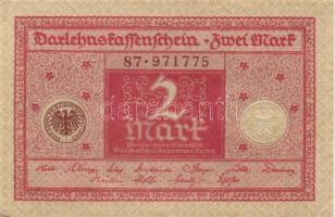 Német Birodalom / Weimari Köztársaság 1920. 2M barna "pecsét" (7x) T:I