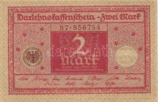 Német Birodalom / Weimari Köztársaság 1920. 2M barna "pecsét" (7x) T:I