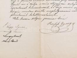 1869 Andrássy Gyula grófnak eladott pesti városligeti földek vételárának kiegyenlítéséről valamint t...