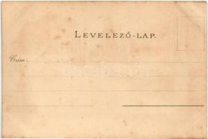 Budapest, Fővárosi vigadó, Deák, Petőfi és Eötvös szobor, Tudományos akadémia. Ottmar Zieher Art Nou...