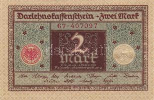 Német Birodalom / Weimari Köztársaság 1920. 2M (6x) benne egymás utáni ill. kevés ugrású sorszámok T...