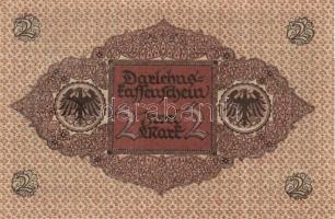 Német Birodalom / Weimari Köztársaság 1920. 2M (6x) benne egymás utáni ill. kevés ugrású sorszámok T...