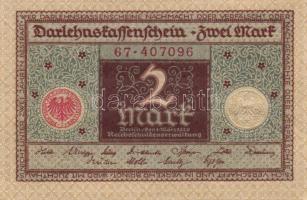 Német Birodalom / Weimari Köztársaság 1920. 2M (6x) benne egymás utáni ill. kevés ugrású sorszámok T...