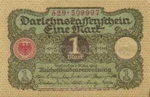 Német Birodalom / Weimari Köztársaság 1920. 1M (6x) T:I