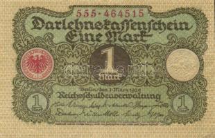 Német Birodalom / Weimari Köztársaság 1920. 1M (6x) T:I