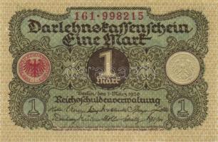Német Birodalom / Weimari Köztársaság 1920. 1M (6x) T:I