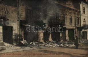 Gyöngyös tűzvész után