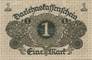 Német Birodalom / Weimari Köztársaság 1920. 1M (5x) egymás utáni ill. kevés ugrású sorszámokkal T:I,...