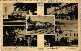 Hatvan, Posta, Vasútállomás, Ferenc József tér, Kossuth tér, Angol-Magyar Bank, Kir. Járásbíróság (Rb)