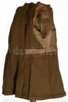 M. kir. honv. 1941M honvéd tüzér tiszti tábori zubbony, hadnagyi rendfokozattal, zománcozott csapatt...