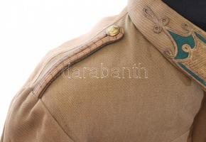 M. kir. honv. 1941M gyalogos táboribarna zubbony alezredesi rendfokozat jelzésekkel. megkímélt, szép...