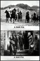 1977 ,,A sah fia című szovjet történelmi kalandfilm jelenetei és szereplői, 13 db vintage produkciós filmfotó, ezüstzselatinos fotópapíron, 18x24 cm