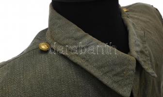 M. kir. honv. 1938M honvéd tiszti nyáíri zsávoly zubbony. , eredetileg műszaki hadnagyi rendfokozatt...