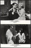 1969 ,,A sex és a hajadon" című amerikai filmvígjáték jelenetei és szereplői, 17 db vintage pro...