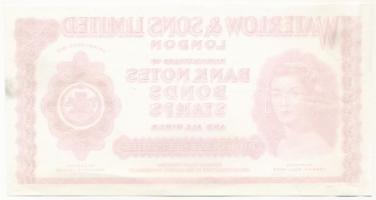 Nagy-Britannia ~1940-1950. "Waterlow & Sons Limited" egyoldalas reklám nyomata mint ba...