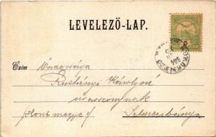 1904 Kőrösmező, Körösmező, Jaszinya, Jasina, Yasinia (Máramaros); népviselet. Rosenblüth Emanuel tul...