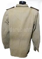 1950M híradós őrnagyi gimnasztyorka (ingzubbony) 
szép, megkímélt állapotban. / Hungarian communica...