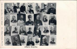 Dreyfus-ügy / Affaire Dreyfus / Dreyfus affair. Postk. Nr. 16. der Österr. Illustr. Zeitung Dr. v. Philipp & Kramer