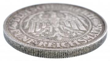 Németország / Weimar Köztársaság 1932J 5M Ag Hamburg (25g) T:2 patina, kis ph. / Germany / Weimar Re...