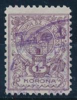1919 Kolozsvár 1K városi illetékbélyeg