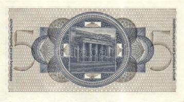 Német 3. Birodalom / Általános kiadás a megszállt területek részére 1939. (DN) 1RM + 2RM + 5RM T:I