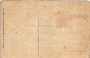 Nagykikinda, Kikinda; Koronaherceg utca, Nemzeti szálloda. Vasúti levelezőlapárusítás 6405. / street...