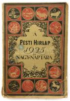 1935 Pesti Hírlap nagy naptára 1935. 45. évfolyam. Bp., Légrády. Kiadói szakadt papírkötésben.