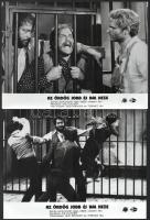 1970 ,,Az ördög jobb és bal keze" című olasz-NSZK western film jelenetei és szereplői, 9 db vin...