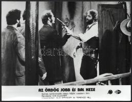 1970 ,,Az ördög jobb és bal keze" című olasz-NSZK western film jelenetei és szereplői, 9 db vin...