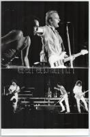 1986 Budapest, a Queen együttes ,,Magic" című koncertfilmjének jelenetei és szereplői, 17 db vi...